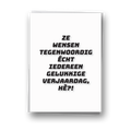 Ze wensen iedereen gelukkige verjaardag