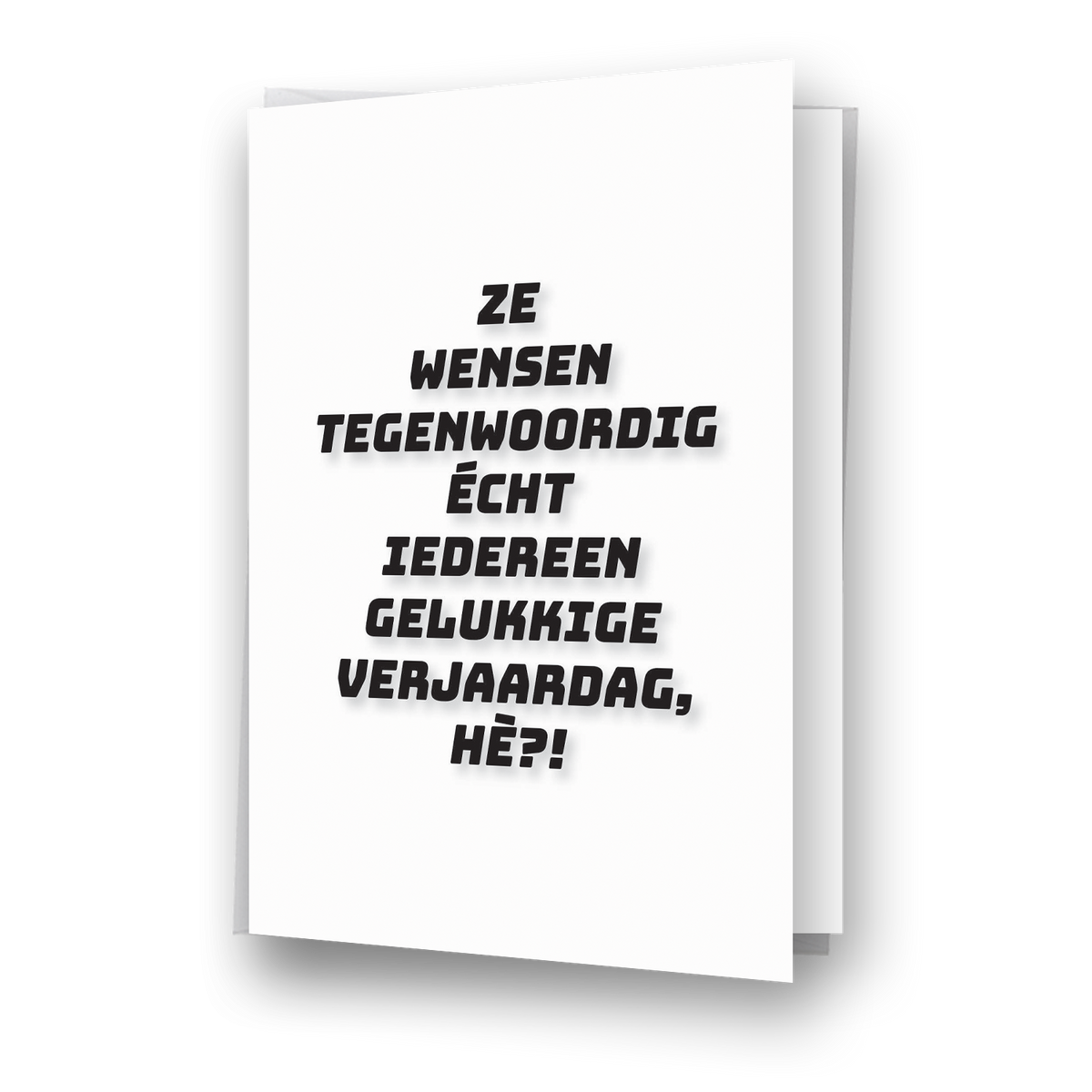 Ze wensen iedereen gelukkige verjaardag